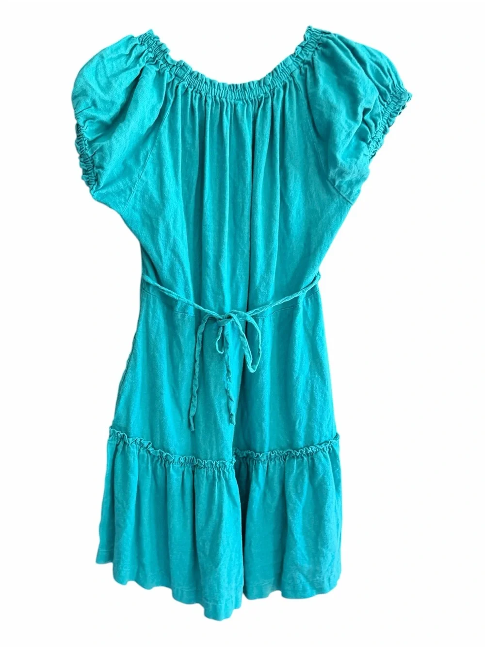 Free People Teal Mini Dress